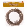 Baker Ross AV883 Natural Rattan Wreaths, Perfect for Seasonal Displays,