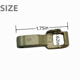 KISSEGG MFG63099101 Washer Door Lock Hook Strik for LG/Kenmore Washing Machine Replacement Part Door Latch Hook Locker