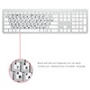 2Pcs Russian Keyboard Stickers for PC Computer Mac Laptop Desktop