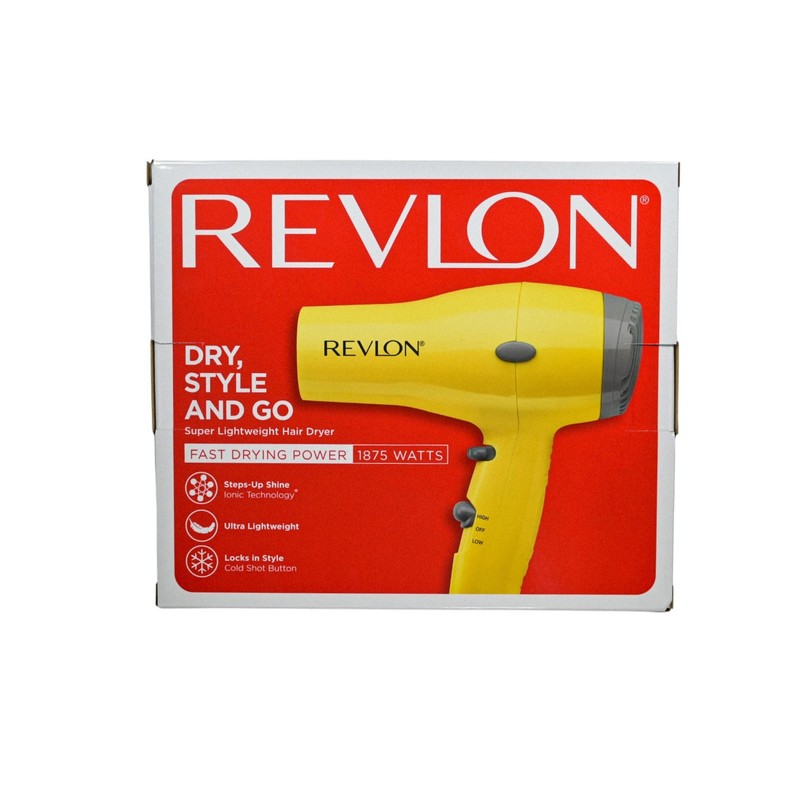 Revlon Hair Blow Dryer, Fast Drying Ultra Lightweight Ionic Technology