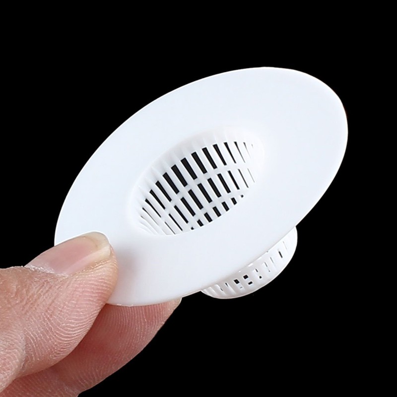 uxcell Bathroom Plastic Drain Hair Stopper Strainers Sink Drainer Screen
