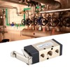 MV-09 Pneumatic Reversing Valve 2 Position 5 Way Roller Lever