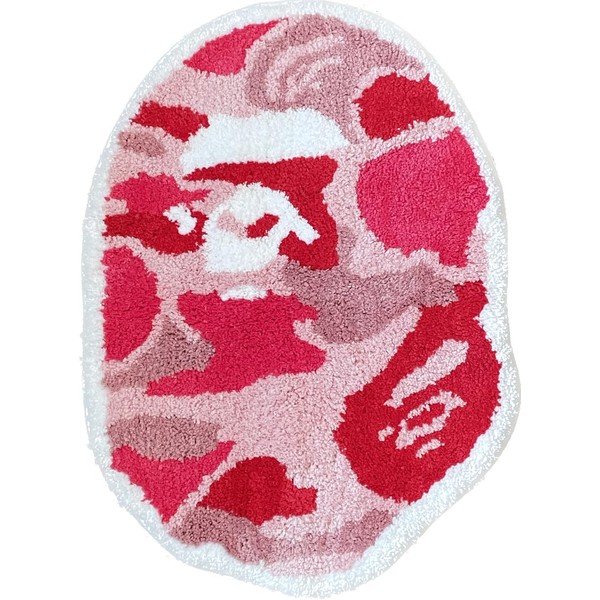 Luxape Bape Rug - Camo - Handmade & Premium- 28in