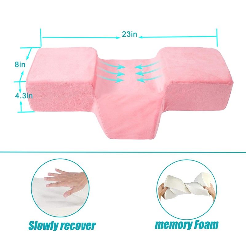 Sankell Sankell Beauty Salon Lash Pillow,Comfortable Velvet Memory Foam Eyelash