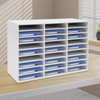 DOONARCES 27 Slots Desktop File Sorter Literature Organizer Mail Paper