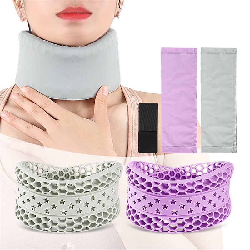 Neck Brace for Neck Pain and Support, Soft Silicone Cervical
