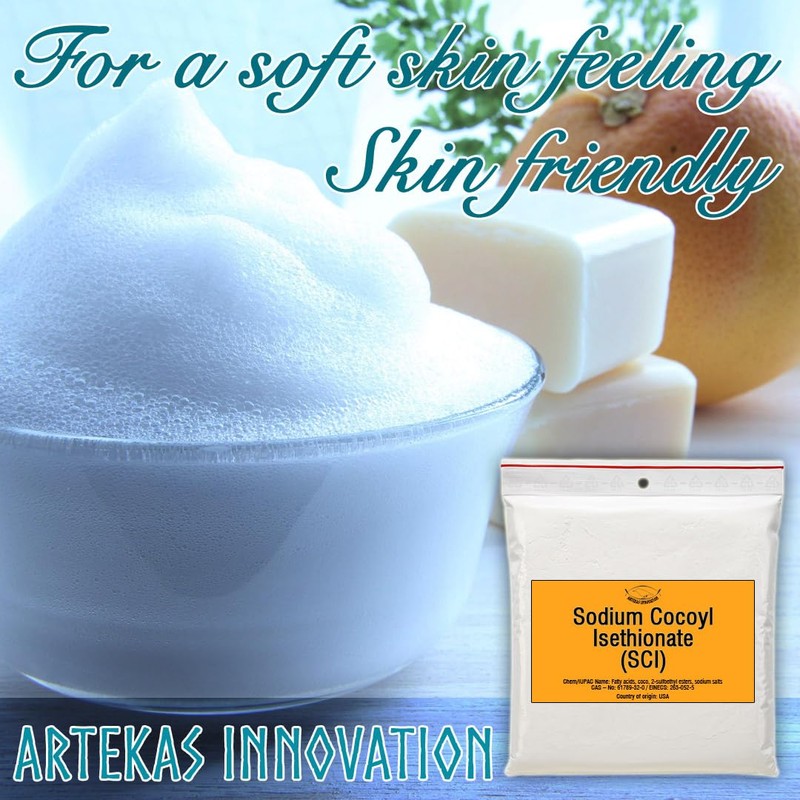 Artekas Innovation SODIUM COCOYL ISETHIONATE (SCI) - Powder - Foaming