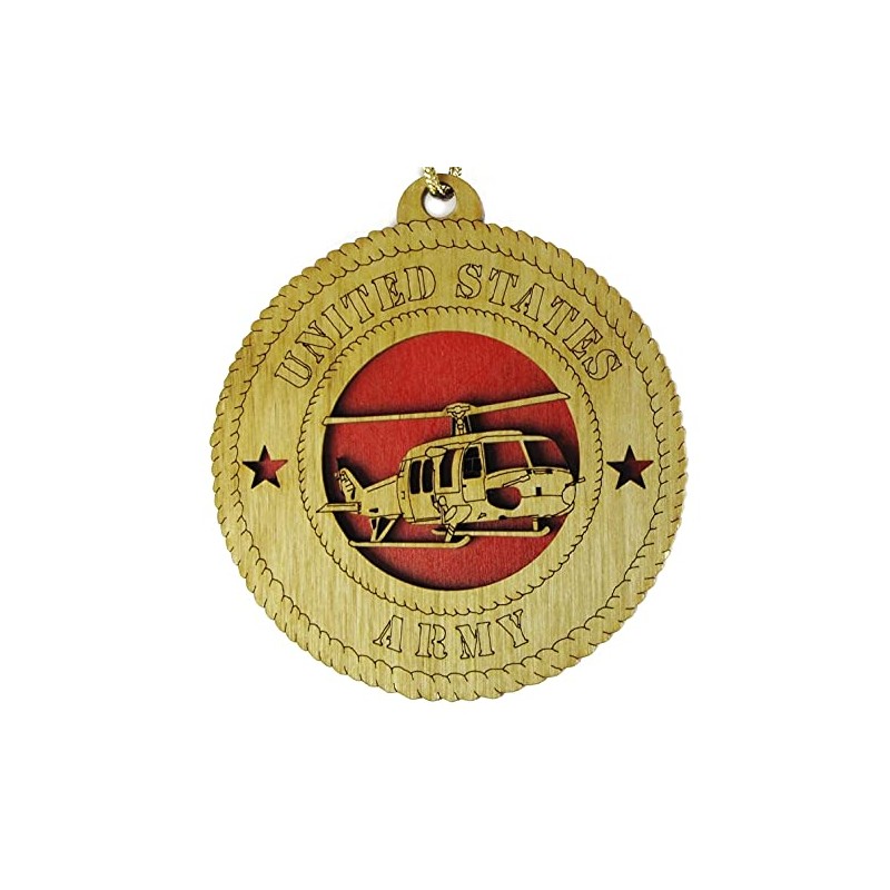 Huey Helicopter Ornament