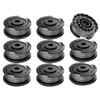 XIJIANG Strimmer Wire Replacement Spool and Line Compatible with Bosch