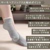 THERMOHAIR Ankle Socks, Warm, Cold Protection, Warm, Short Socks, Elderly,