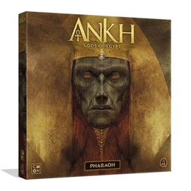 CMON Ankh Gods of Egypt Board Game Pharaoh EXPANSION - Influence the Course of Destiny, Strategy Game for Kids and Adults, Ages 14+, 2-5 Players, 90 Minute Playtime, Made by CMON