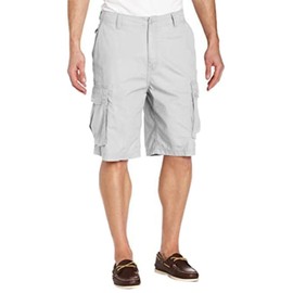 Nautica Men's Ripstop Cargo Short, Grey, 36