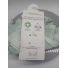 Under the Nile Organic Cotton White/Pale Green Bunny Rabbit Lovey