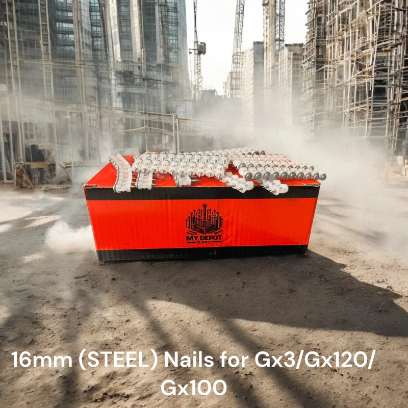 For Hilti Gx Series 1000x collated STEEL nails 16mm-for Hilti