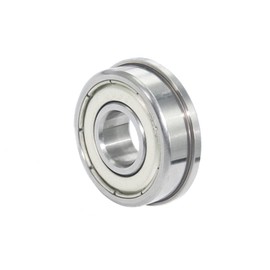 Flanged Ball Bearings Iron Shield F6003ZZ Flanged High Speed Ball Bearings Bearing Steel Bearing Flanged Deep Groove Ball Bearing 17x35x10x37.5mm 1pcs