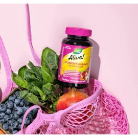 Natures Way  Gomitas Multivitamínicas Para Mujeres Frutos Rojos 60 Gummies                                                                            