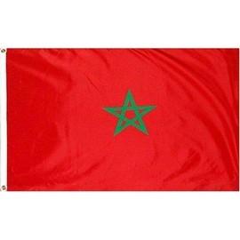 JumpingLight 2x3 Morocco Flag 2x3 House Banner Grommets - Quality Flags