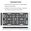 INNOREL Cheese Plate Multipurpose Camera Bracket DIY Tripod Accessory Universal