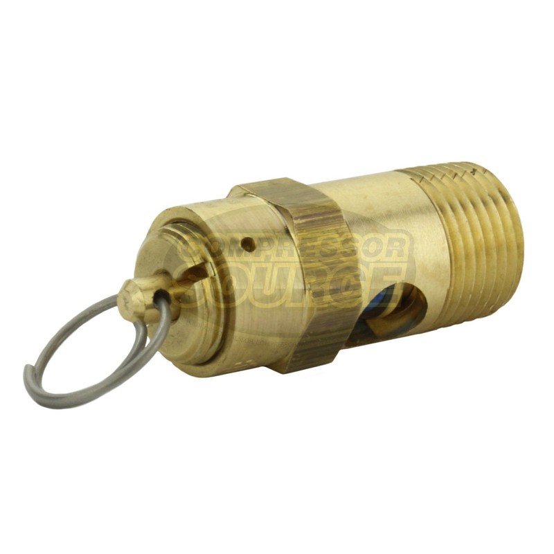 New 3/8" ASME Brass Safety relief Valve 100 PSI American