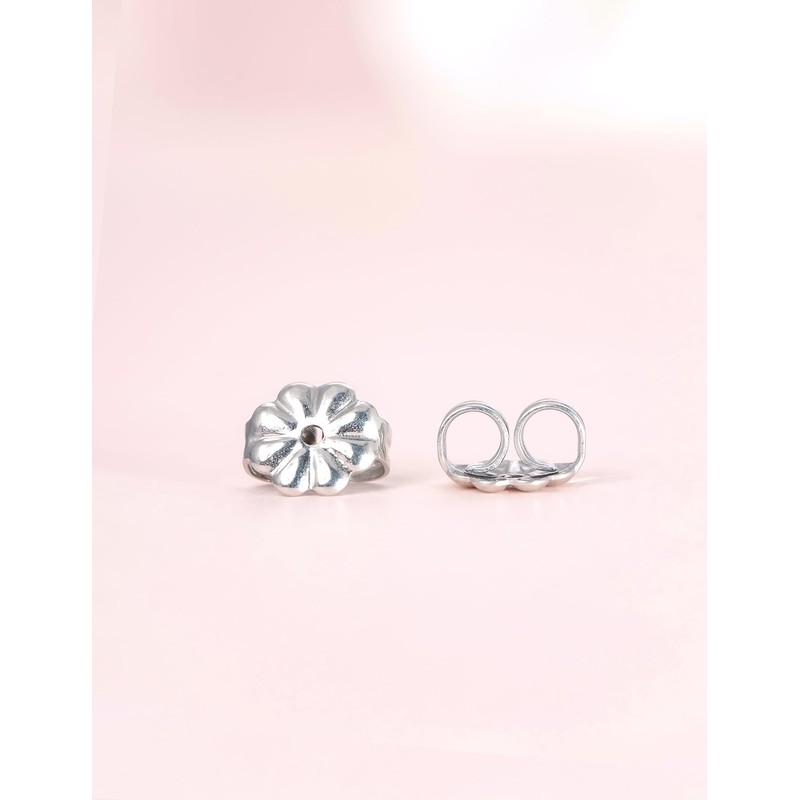 Limerencia Titanium Earring Backs Replacements, Hypoallergenic Pure Titanium Earring Backs