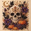 Halloween Pearl Diamond Art DIY Kit,Spooky Pearl Diamond Painting Craft