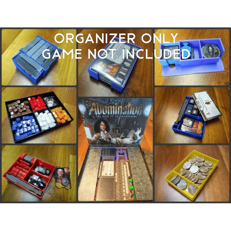 Tabletop Terrain Abomination Board Game Insert / Organizer