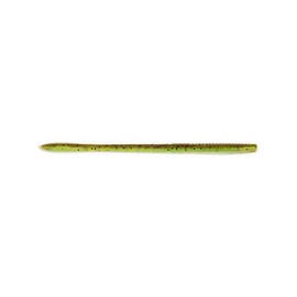 XZONE Deception Worm 6 inch Finesse Worm 15 Pack - Sprayed Grass