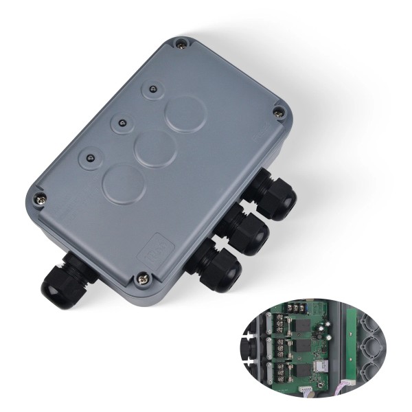 Unbranded Junction Box Smart Switch Waterproof 1 Way In 3