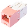 Panduit Cat6 Modular Jack Pink CJ688TGPK