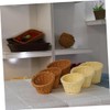 MAGICLULU Simulated Rattan Storage Basket Plastic Vegetable Basket Fruit Container