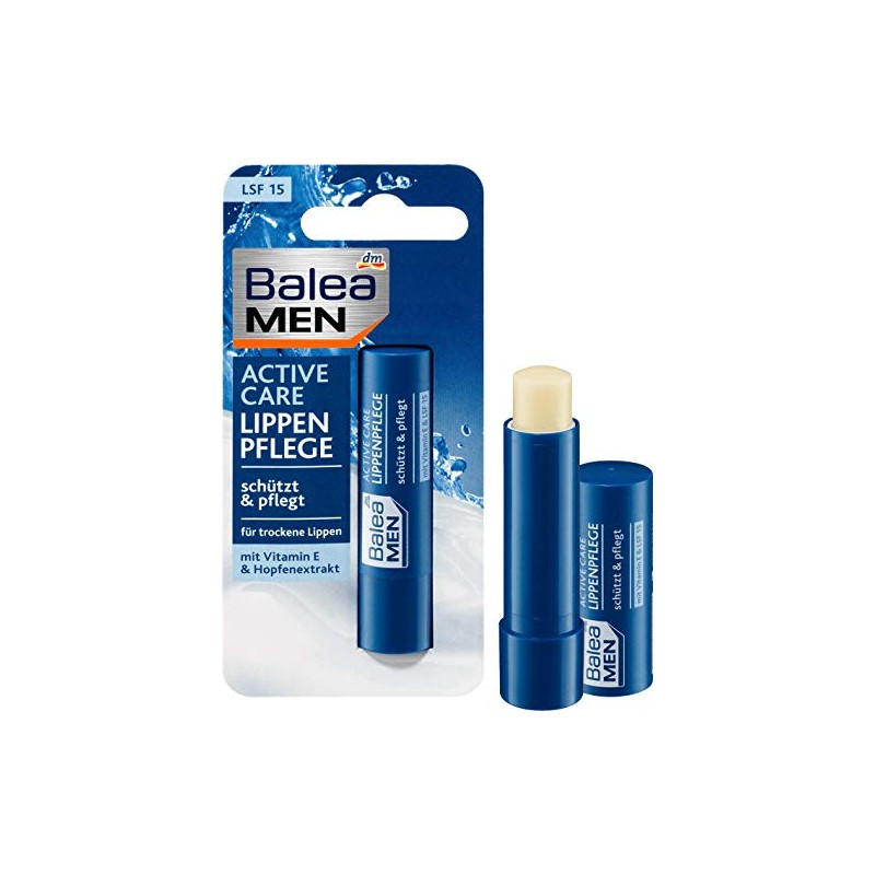 Balea MEN Active Care Lip Care 1 x 4.8 g