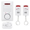 105dB Wireless Alarm System Infrared Motion Sensor Detector Wall Alert