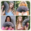 5 Pack Hand Fan Folding, Chinese Fan, Bamboo Handheld Fans