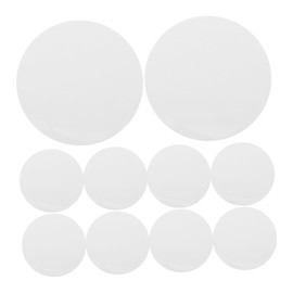 ABOOFAN 10pcs Sublimation Blank Aluminum Sheets for DIY Crafts Heat Transfer Blanks Photo Boards for Vibrant Image Transfers for Business Cards Home Decor