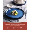 Famiware Star Dinnerware Set, Plates and Bowls Sets for 4