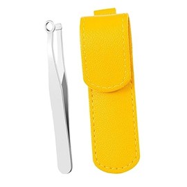 PartyKindom Beard Eyebrow Trimmer Nasal Hair Clipper Tool for Men Reusable Metal Nose Hair Tweezer Lightweight Portable 1 Set