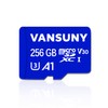 Vansuny 256GB Micro SD Card, MicroSDXC Memory Card + SD