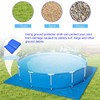 Pool Ground Cloth, Waterproof Ground Protector Cloth for Above Ground