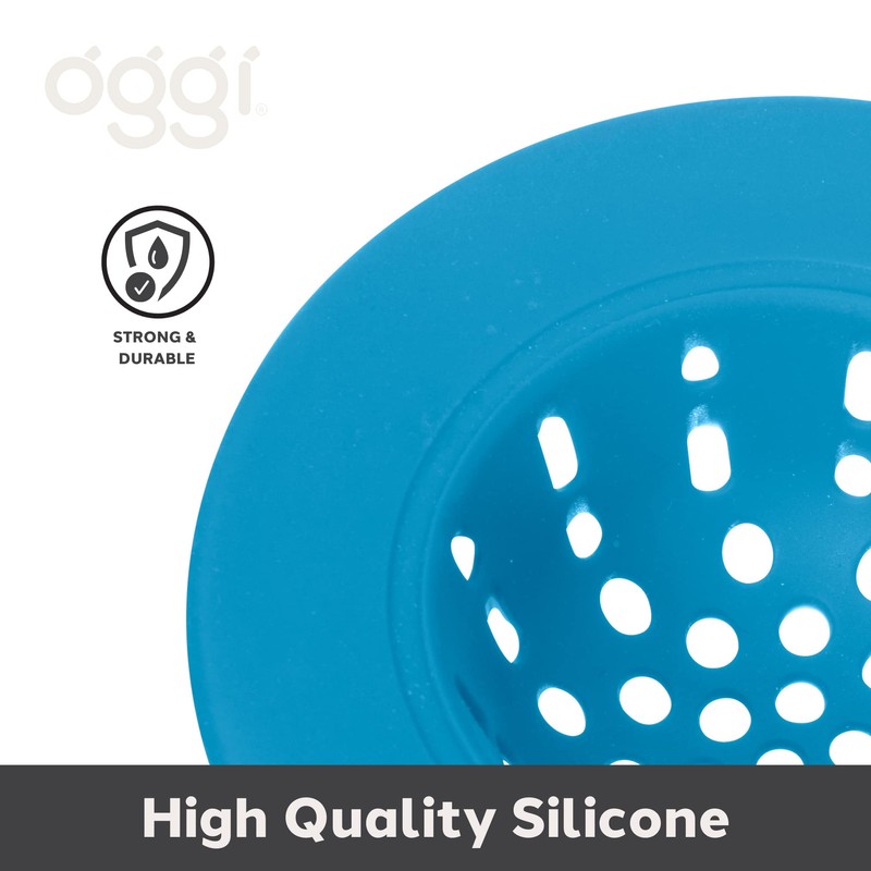 OGGI Silicone Sink Strainer- Great Kitchen Sink Strainer, Sink Drain