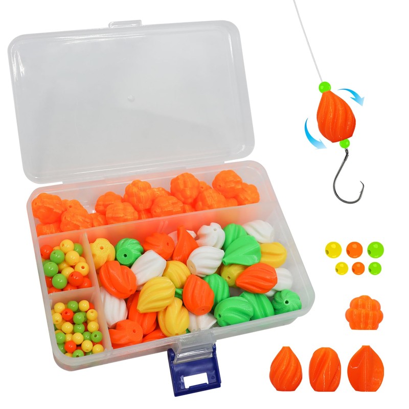 51pcs Floats Pompano Rigs Surf Fishing Rig Floats Cylindrical, Spin,
