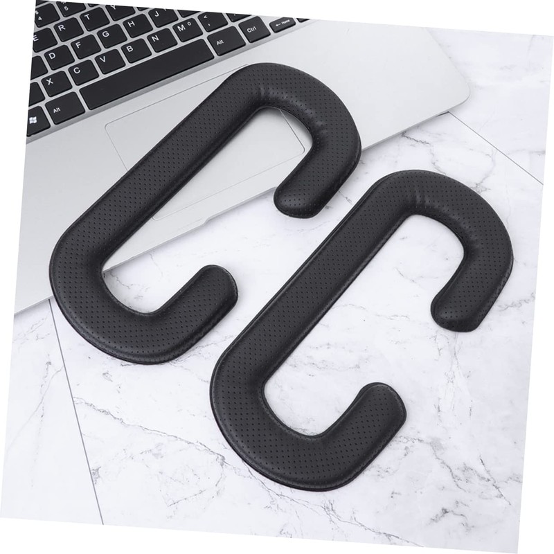 Angoily 4pcs Sponge Cushion Pu Leather Vr Mask Pad Face
