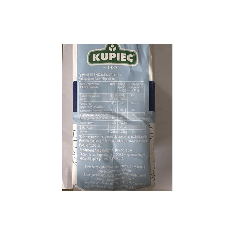 Kupiec Potato Flour, 1 kg