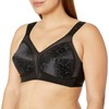 Playtex Women's 18 Hour Original Comfort Strap Bra, Black, 54C