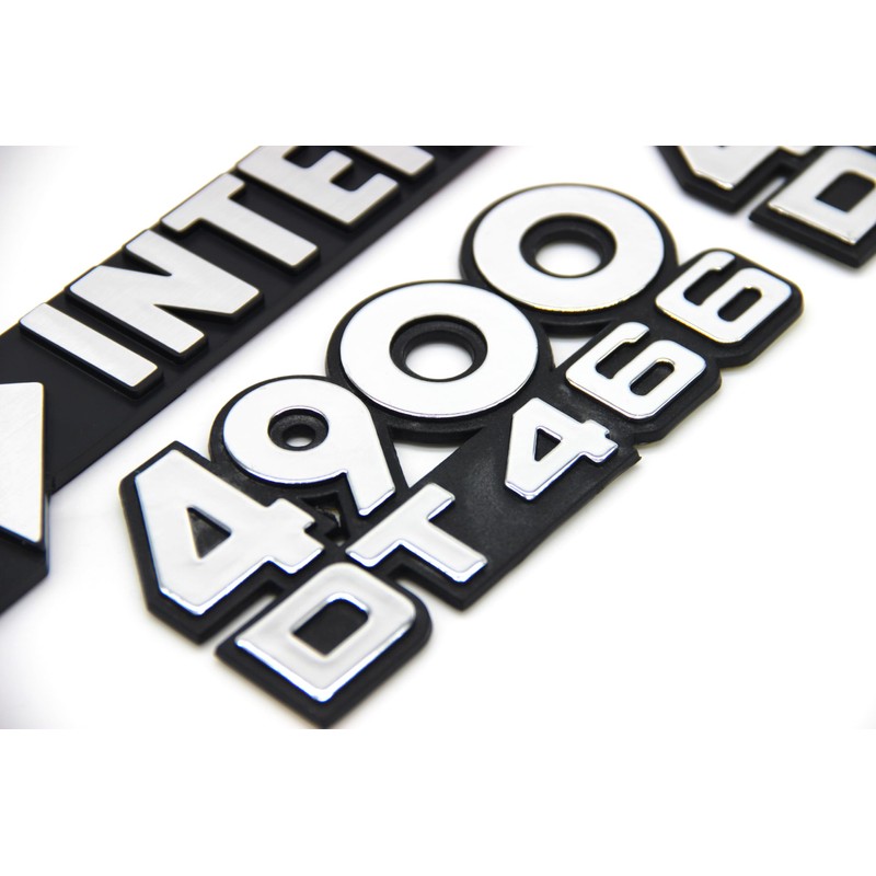 Side and Front Emblem Set (3-Piece) Compatible with International 4900