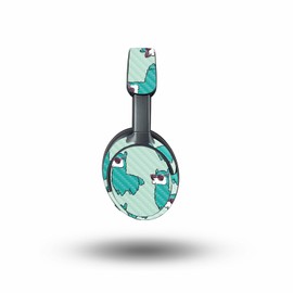 MightySkins Carbon Fiber Skin Compatible with Bose QuietComfort Ultra - Awesome Alpacas | Protective, Durable Textured Carbon Fiber Finish | Easy to Apply