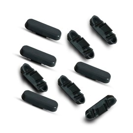 Glazing Supplies Direct | 100 x UPVC Drainage Caps - Durable Weep Hole Covers, Replacement Drain Caps for double-glazed doors and windows, Made in UK from Hardwearing Materials ASA (Anthracite)