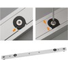 Aluminium Alloy Miter Bar, Slider Table Saw Gauge Rod T-Slot