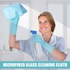 Tatuo 18 Pcs Microfiber Glass Cleaning Cloths (16 x 16)
