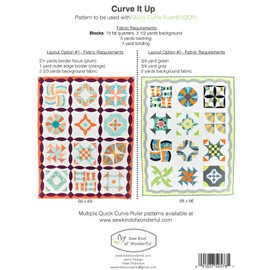 Curve It up Quilt Pattern: Twelve Traditional Blocks Take on a Fresh Modern Look, or Each Block Can Create a Quilt of Its Own