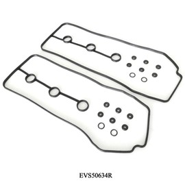 Engine Valve Cover Gasket Compatible with Toyota Model 4Runner 2003-2009 & FJ Cruiser 2007-2009 & Tacoma 2005-2015 & Tundra 2005-2010 with Engine Base 4.0L V6 (Replacement# VS50634R) - EVS50634R